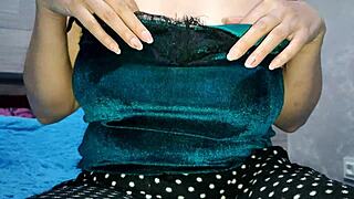 One at Home Playing with Big Boobs