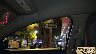 Julie Kay Fucks Curly Beauty Outdoors