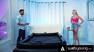 Nuru Massage - Newlywed Couple Received A Nuru Kit As A Gift And Try It For The First Time