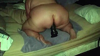 Can you handle huge fatty riding huge fat dildo? Part 2