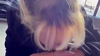 dtla milf eats that cum shot