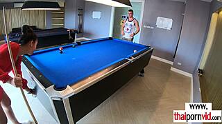 Big Boobed Thai Teen Handles Huge Balls Expertly