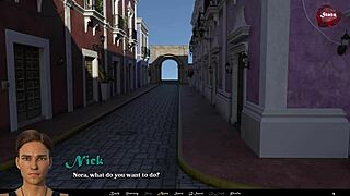 Let's play Sandstorm part 4 with big tits and handjob action