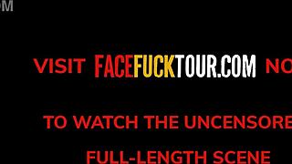 naughty latina bffs get hardcore throat fucked in homemade threesome