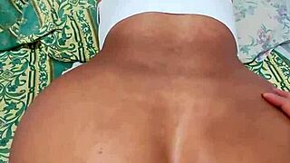 My submissive whore pleases me with tight anal in rough interracial session