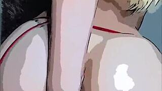 Big booty blonde intriguingly rides massive black cock