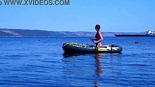 On The Boat In The Volga-River Waters!