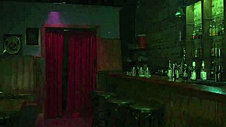 Ebony domme anal fucks busty lesbians