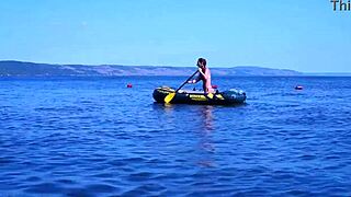 On The Boat In The Volga-River Waters!