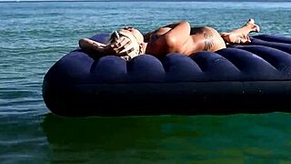 nude beach beautiful girl big boobs nude in public 😍