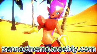 Animated Breasts Expand in Hentai Scene