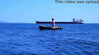 On The Boat In The Volga-River Waters!