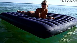 nude beach beautiful girl big boobs nude in public 😍