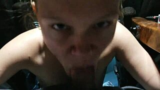 wife enjoys a mouthful in the truck - ft shadebunny