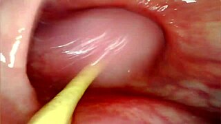 Anal POV Camera Inside Her Asshole as I Pound Her with Big Cock and Cum Deep