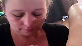 best blowjob ever from sexy milf wife