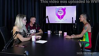 Watch Caroleta Roots in Bora Cast with Bruna Carlos! Part one on sheer red.