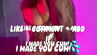 Jump On Your Huge Cock! Make My Pussy Creamy Now!