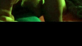 Sexy Hot Blonde Beauty Shares Steamy Smoke Moment with Partner.