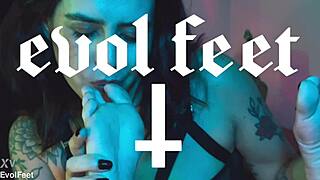 I know you love my soft ticklish feet, feeling the domination and sucking toes