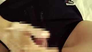 i changed her into gym cloths and bloomers for hommade filming, fucked and cummed on them