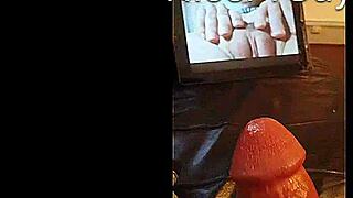 watch this messy cumshot from the horny guy, it was an oops