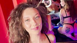 two hot babes pov blowjob - isabella de laa and mari galore?