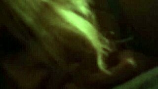 Sexy Hot Blonde Beauty Shares Steamy Smoke Moment with Partner.