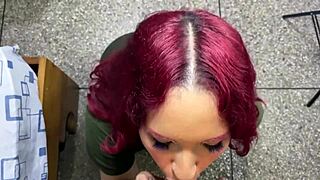 Stepdaughter Arrives Late From Party And Sucks My Cock