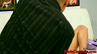 petite teen teased and hardfucked during casting