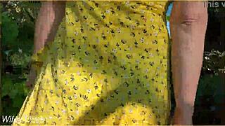 Wifey Heads Out in Cute Summer Dress