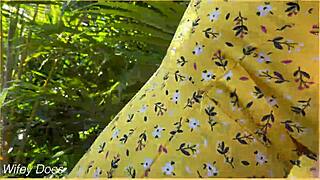 Wifey Heads Out in Cute Summer Dress