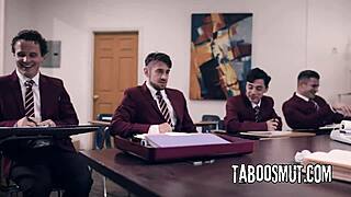 outnumbered - dee williams mature milf group scene