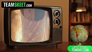 Foursome With Cute Bubble Butt Sluts Who Learn To Ride Cock To Be On The Team