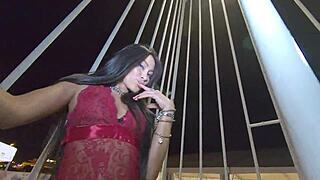 Andy Casanova Presents Suzie Q Dance Performance with Asian Brunette Milf Feet Focus