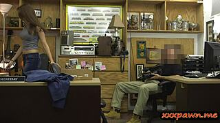 sexy babe in heels drilled by pawn man