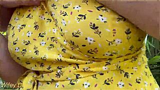 Wifey Heads Out in Cute Summer Dress