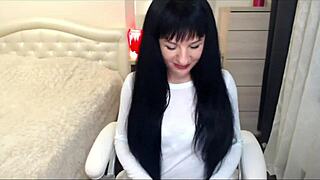 Want to see Tamarra Roman fingering her clit in lingerie with perky tits?