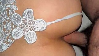 She Loves Anal Asian Slut with Butt Plug and Likes All the Milk Inside