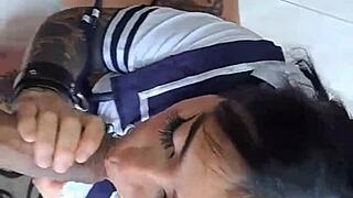 Milf trio features two latinas in threesome action