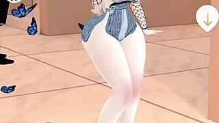 kaori takes her dose of big black cock on imvu