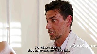 Toy Inserted In Asian's Tight Pussy As Doctor Pierced Paris Gia Dibella