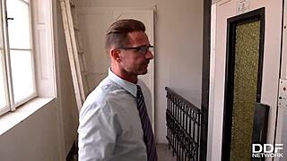 Simony Diamond GETS FUCKED in pussy and ass by detectives!