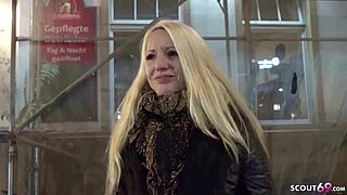 German Scout Tests Teen From Dresden In Anal Casting Fuck