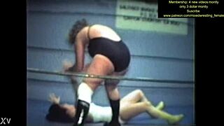 Story of mixed wrestling where fighters engage in catfight and fight