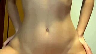 front view cowgirl ride with amateur perfect tits 😘