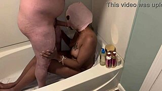 Puking in Bathtub with Throatpissing and Cum on Eye