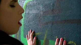 Public Agent Sexy Brunette Lady Fucks and Sucks to Make Ex Jealous