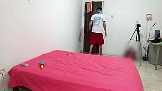 Stepsister invites beautiful indian woman for personalized erotic dance in lingerie, but my penis won't get hard