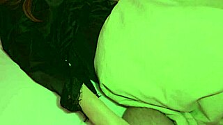 Stepmom And Stepson Share A Bed - She Wakes To Him Masturbating Her Pussy With His Dick - Gives Best Blowjob And Cums In His Mouth And On His Face!